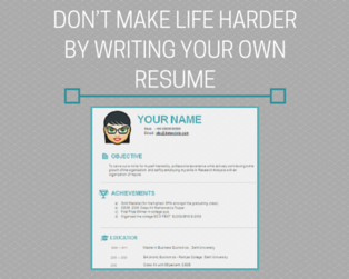 Push-Ups are Hard Enough – Don’t Make Life Harder by Writing Your Own Resume Too