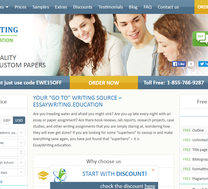 Essay Writing Education review screen